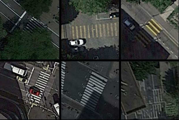 Deep Learning-Based Large-Scale Automatic Satellite Crosswalk Classification