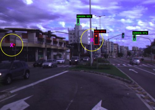 Traffic Light Recognition Using Deep Learning and Prior Maps for Autonomous Cars